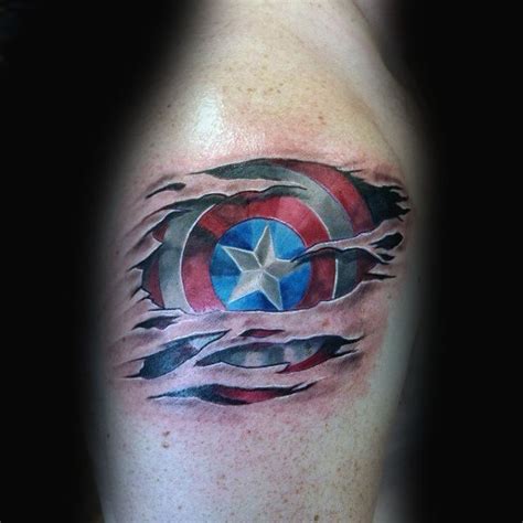 13 ideas de Tatuaje de capitán américa 